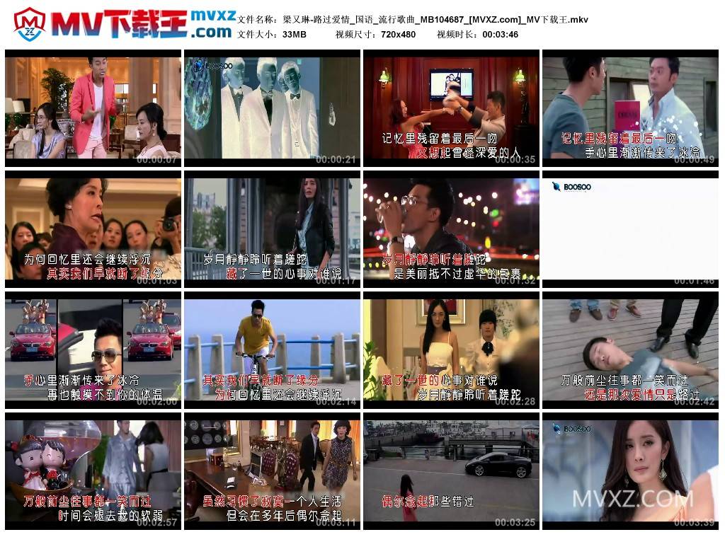 梁又琳-路过爱情_国语_流行歌曲_MB104687